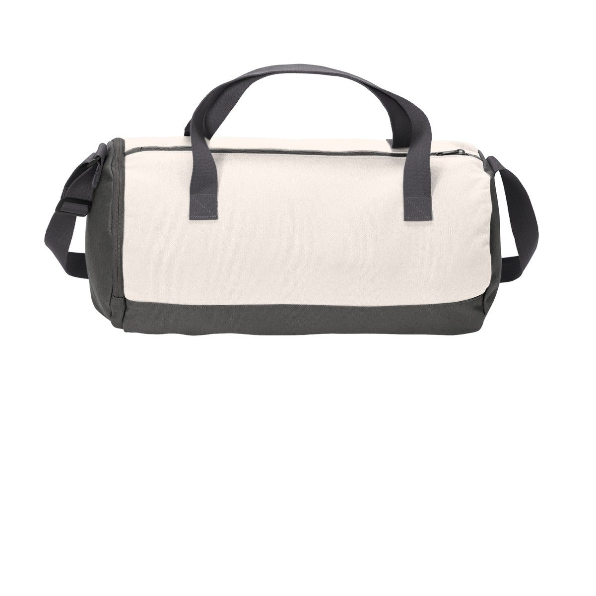 Port Authority-Port Authority ® Cotton Barrel Duffel BG814-MedTech-3